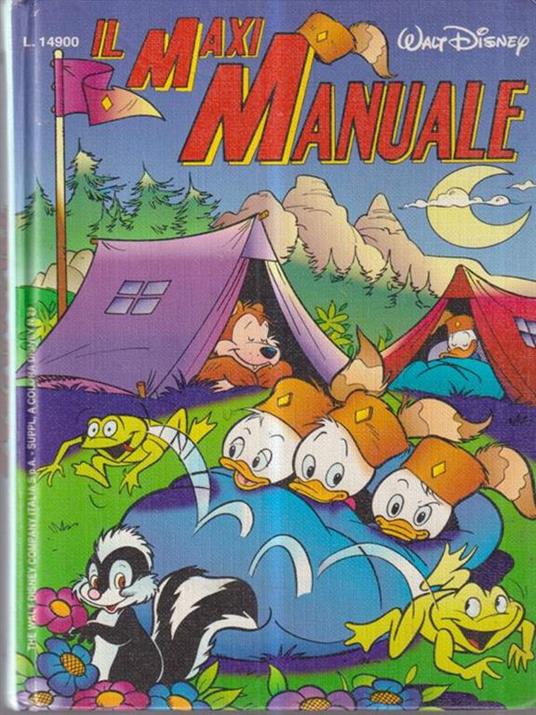 Il Maxi Manuale - Walt Disney - copertina