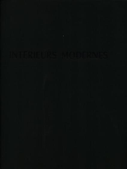 Intérieurs Modernes - Georges Eudes - copertina