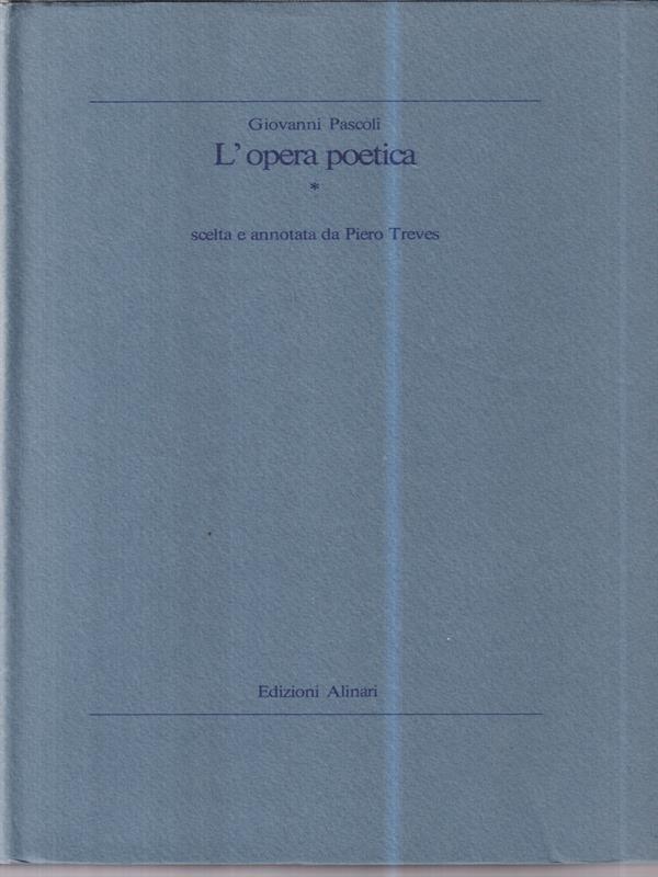 L' opera poetica