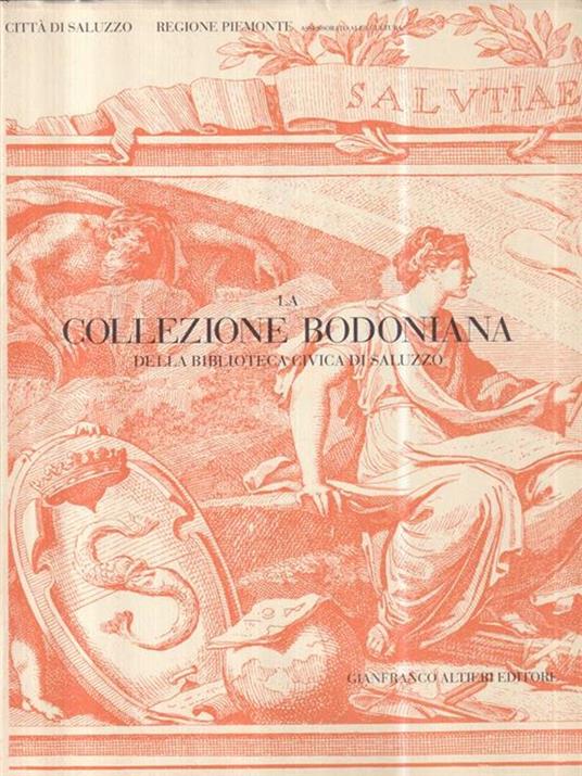 La collezione Bodoniana della Biblioteca Civica di Saluzzo - copertina