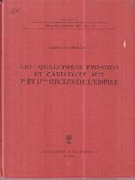 Les quaestores principis et candidati aux I et II siecles de l'empire
