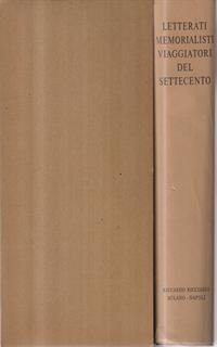 Letterati, memorialisti e viaggiatori del Settecento