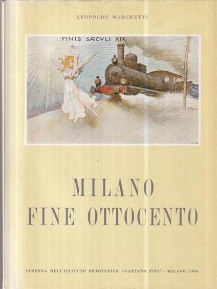 Milano fine Ottocento - Leopoldo Marchetti - copertina