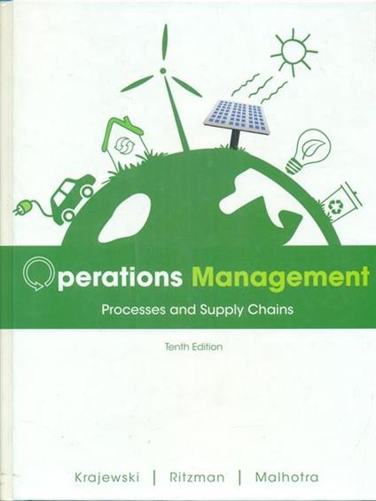 Operations Management 10Th Edition - Lee J. Krajewski - copertina