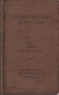 Piccolo manuale di tintura