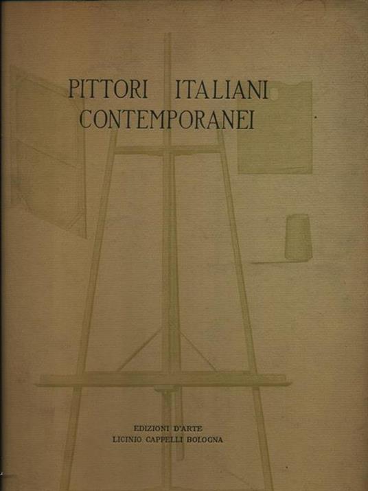 Pittori italiani contemporanei - Giuseppe Ungaretti - copertina