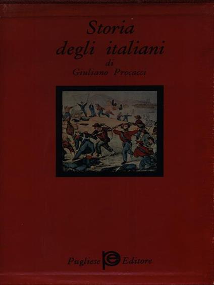 Storia Degli Italiani. 2voll - Giuliano Procacci - copertina