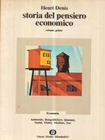 Storia Del Pensiero Economico