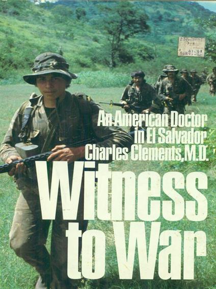 Witness To War - Charles Clements - copertina