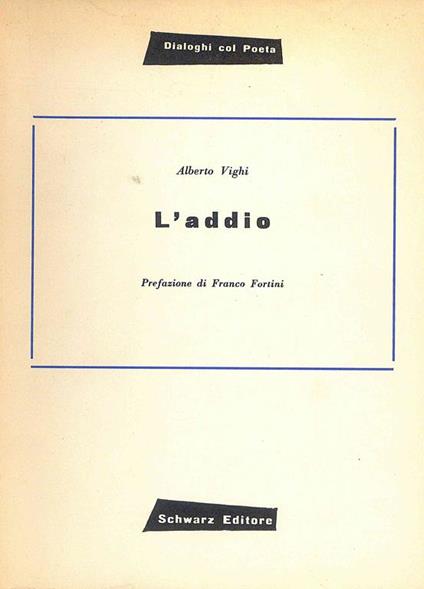 L' Addio - copertina