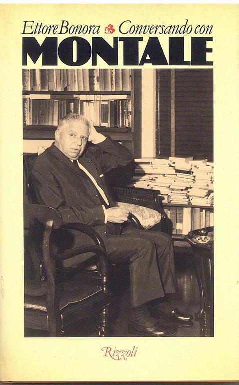 Conversando con Montale - Ettore Bonora - copertina