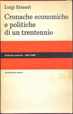 Cronache economiche e politiche di un trentennio (1893-1925)