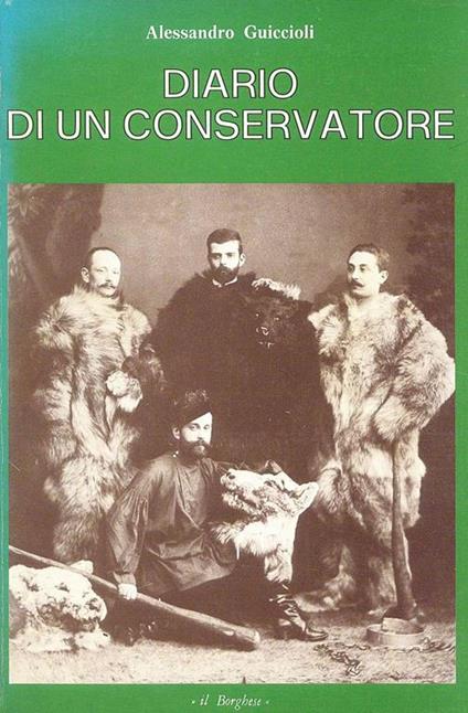 Diario di un conservatore - Alessandro Guiccioli - copertina