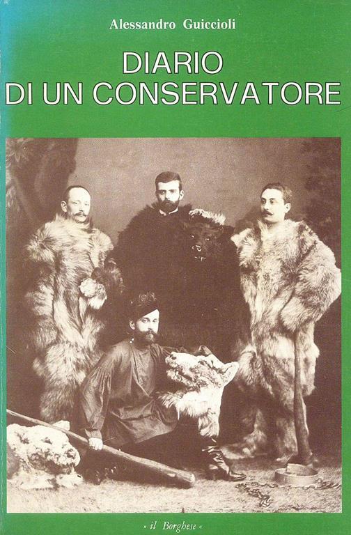 Diario di un conservatore - Alessandro Guiccioli - copertina