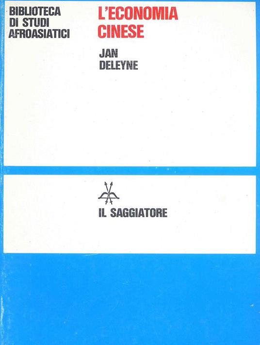 L' Economia cinese - Jan Deleyne - copertina