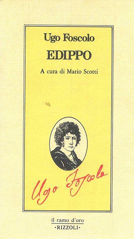 Edippo - Ugo Foscolo - copertina