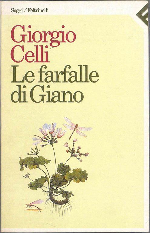 Le farfalle di Giano - Giorgio Celli - copertina