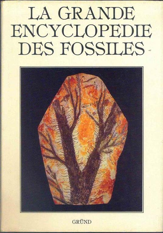 La Grande encyclopedie des fossiles - copertina
