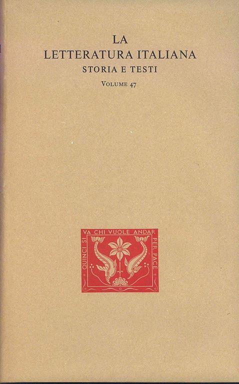 Letterati Memorialisti del settecento - Ettore Bonora - copertina