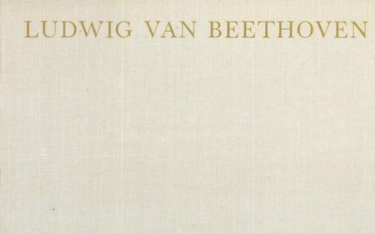 Ludwig van Beethoven - copertina