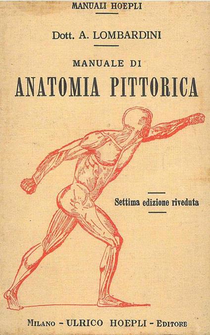 Manuale di Anatomia Pittorica - copertina