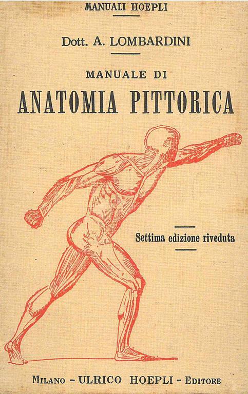 Manuale di Anatomia Pittorica - copertina