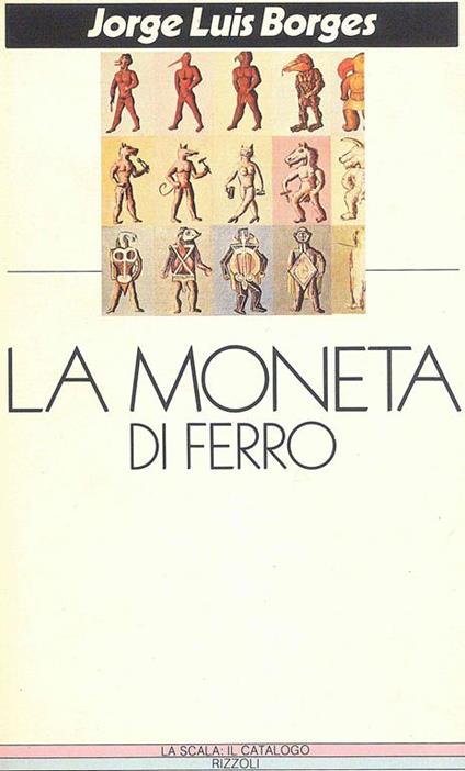 La Moneta di ferro - Jorge L. Borges - copertina