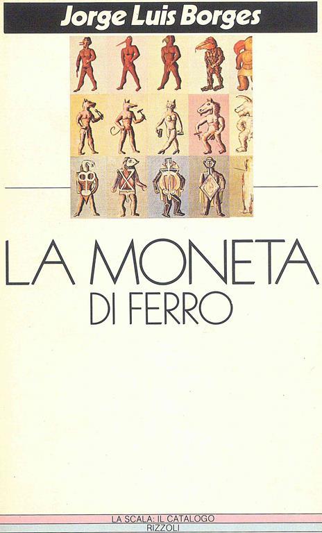 La Moneta di ferro - Jorge L. Borges - copertina