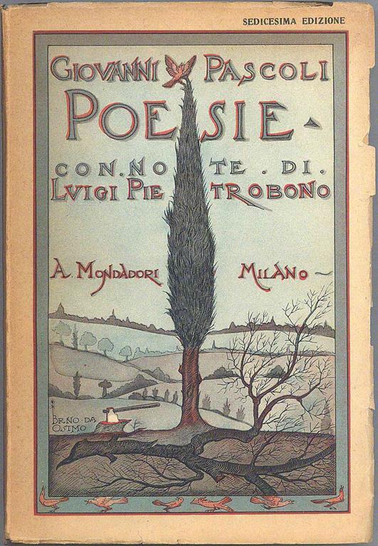 Poesie - Giovanni Pascoli - copertina