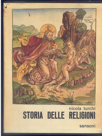 Storia delle religioni - Nicola Turchi - copertina