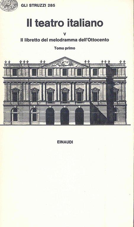 Il teatro italiano - copertina