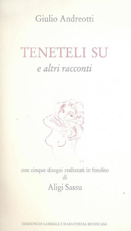 Teneteli su e altri racconti - Giulio Andreotti - copertina