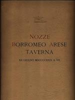 Nozze Borromeo Arese Taverna