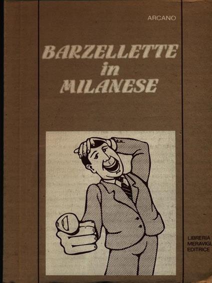 Barzellette in milanese - Arcano - copertina
