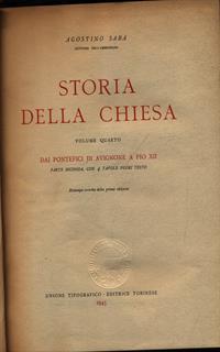 Storia della Chiesa 4vv