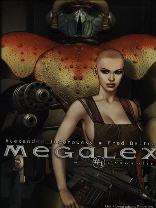 Megalex 3vv - Alexandro Jodorowsky - copertina