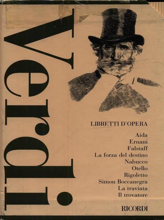 Libretti d'opera 10vv - Giuseppe Verdi - copertina