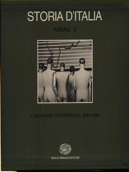 Annali 2 - L'immagine fotografica 1845-1945 - Carlo Bertelli - copertina
