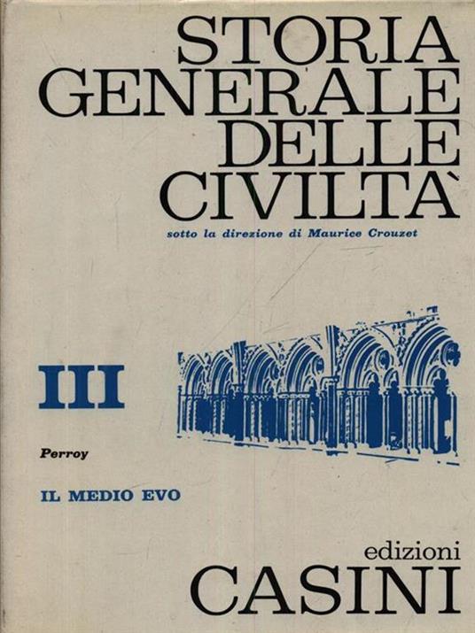 Il medio evo - Edouard Perroy - copertina