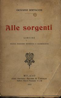 Alle sorgenti