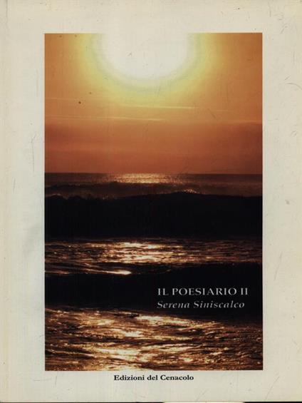 Il poesiario II - Serena Siniscalco - copertina