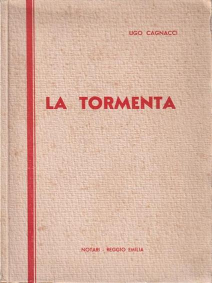 La tormenta - Ugo Cagnacci - copertina