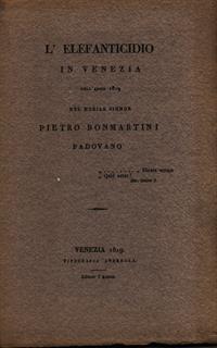 L' Elefanticidio In Venezia