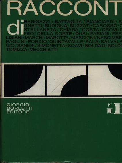 Racconti di.. - copertina