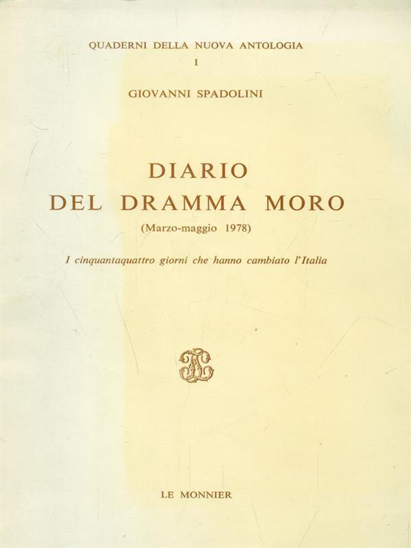 Diario del dramma Moro