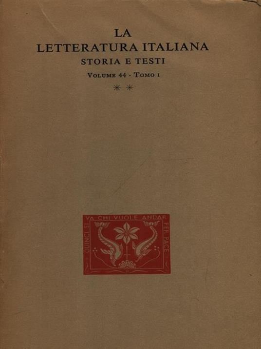 Dal Muratori a Cesarotti tomo I - Opere di Muratori - Giorgio Falco - copertina