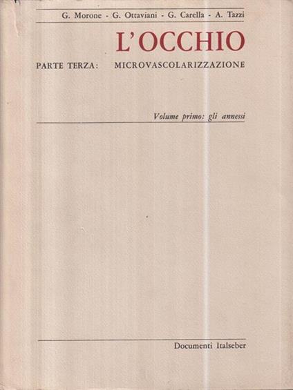 L' occhio. Parte III Microvascolarizzazione -   - copertina
