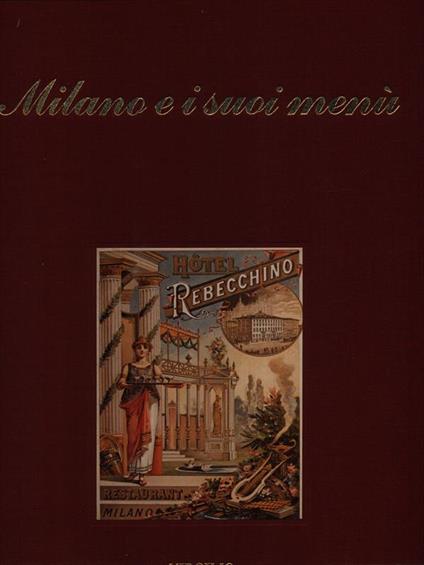 Milano e i suoi menù - Alberto Lorenzi - copertina