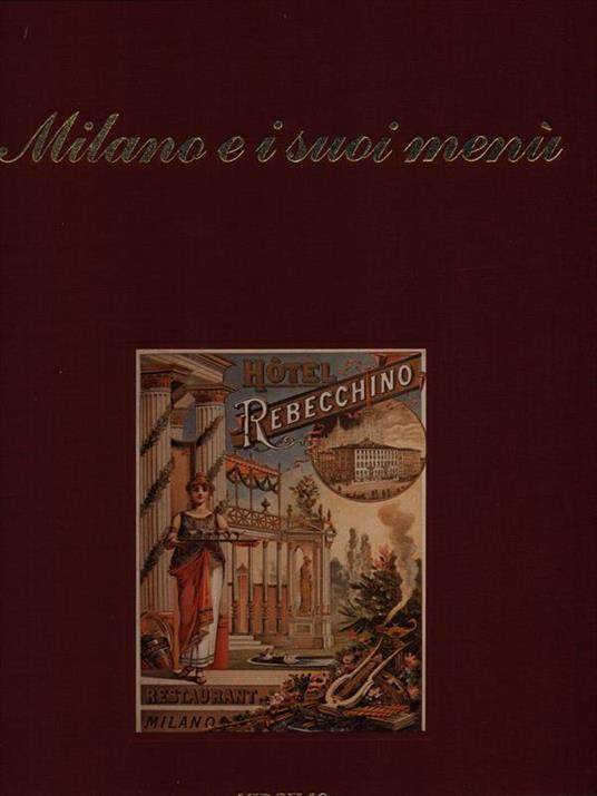 Milano e i suoi menù - Alberto Lorenzi - copertina