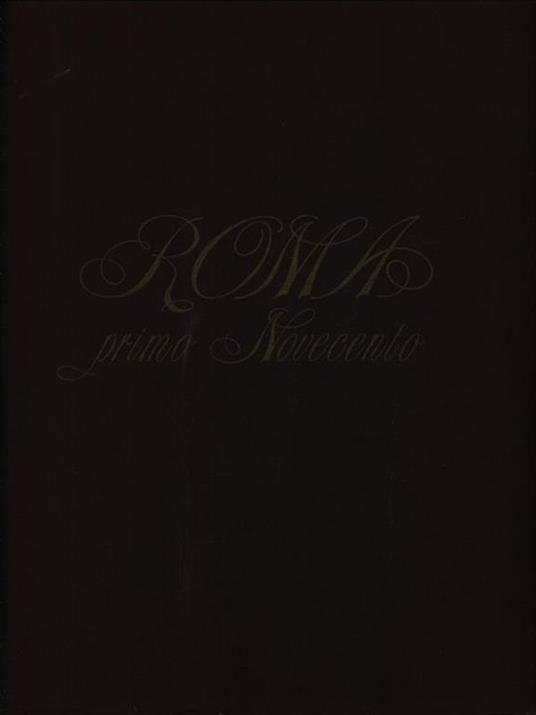 Roma primo Novecento nelle immagini di Alfredo De Giorgio - Livio Jannattoni - copertina